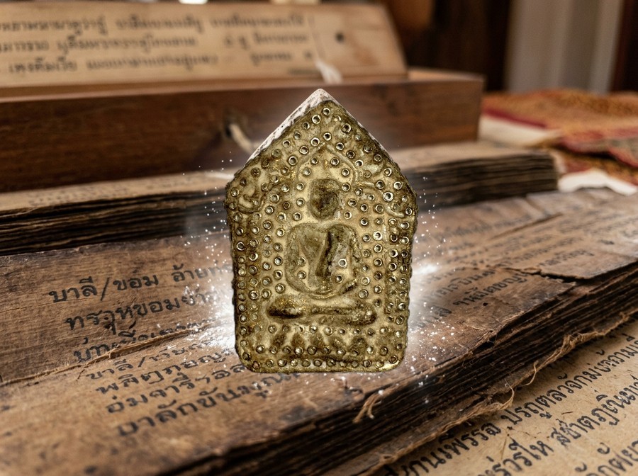 Phra Khun Phaen Pong Prai Kumarn on Ancient Manuscript